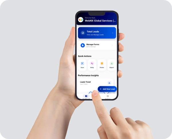 Lead Management Features in LeadExpo App